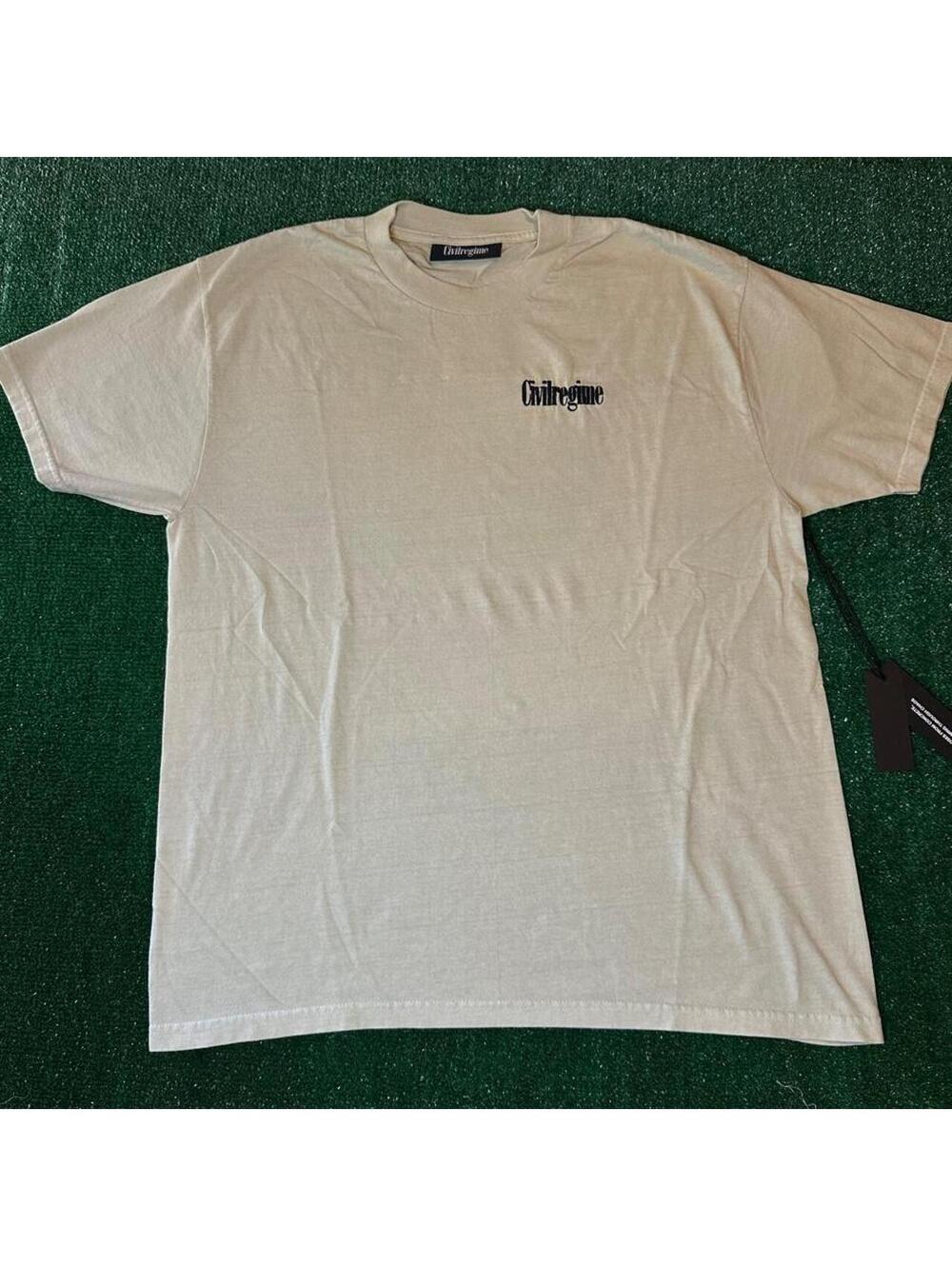 Civil Regime Cream color  Embroidered logo